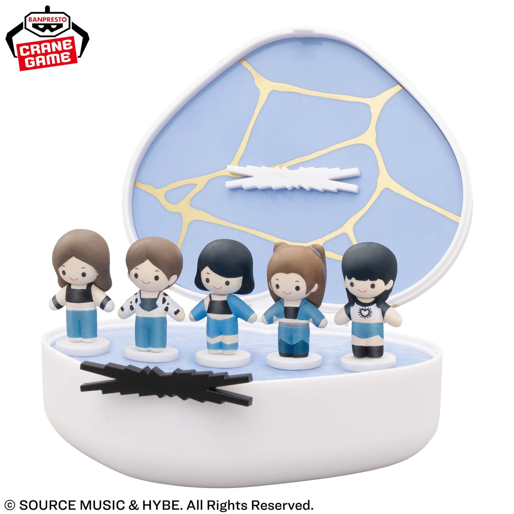 Le Sserafim Petit Doll Space ANTIFRAGILE Bandai Banpresto Action Figure