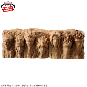 Cofrinho Monumento dos Hokage Figure Life! Vol.1 Bandai Banpresto Action Figure