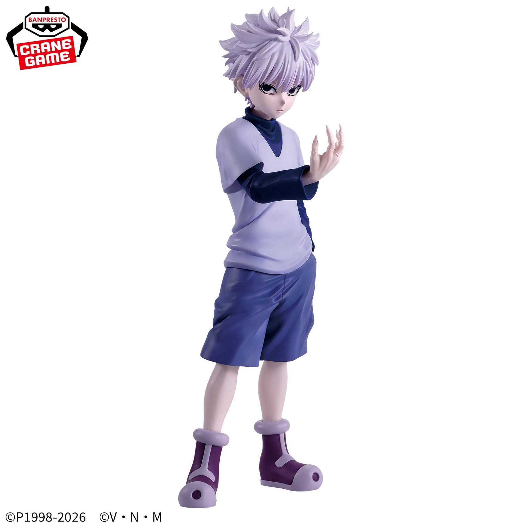 Killua Zoldyck Grandista Bandai Banpresto Action Figure
