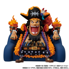 Set de Miniaturas Piratas do Barba Negra WCF Premium Bandai Banpresto Action Figure