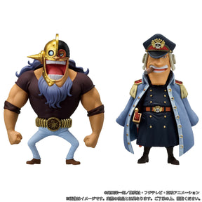 Set de Miniaturas Piratas do Barba Negra WCF Premium Bandai Banpresto Action Figure