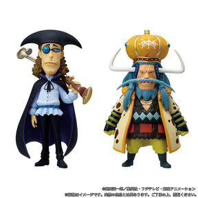 Set de Miniaturas Piratas do Barba Negra WCF Premium Bandai Banpresto Action Figure