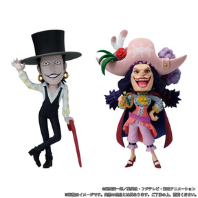 Set de Miniaturas Piratas do Barba Negra WCF Premium Bandai Banpresto Action Figure