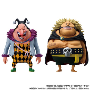 Set de Miniaturas Piratas do Barba Negra WCF Premium Bandai Banpresto Action Figure