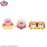 Set Kirby Fluffy Puffy MINE Bandai Banpresto Action Figure