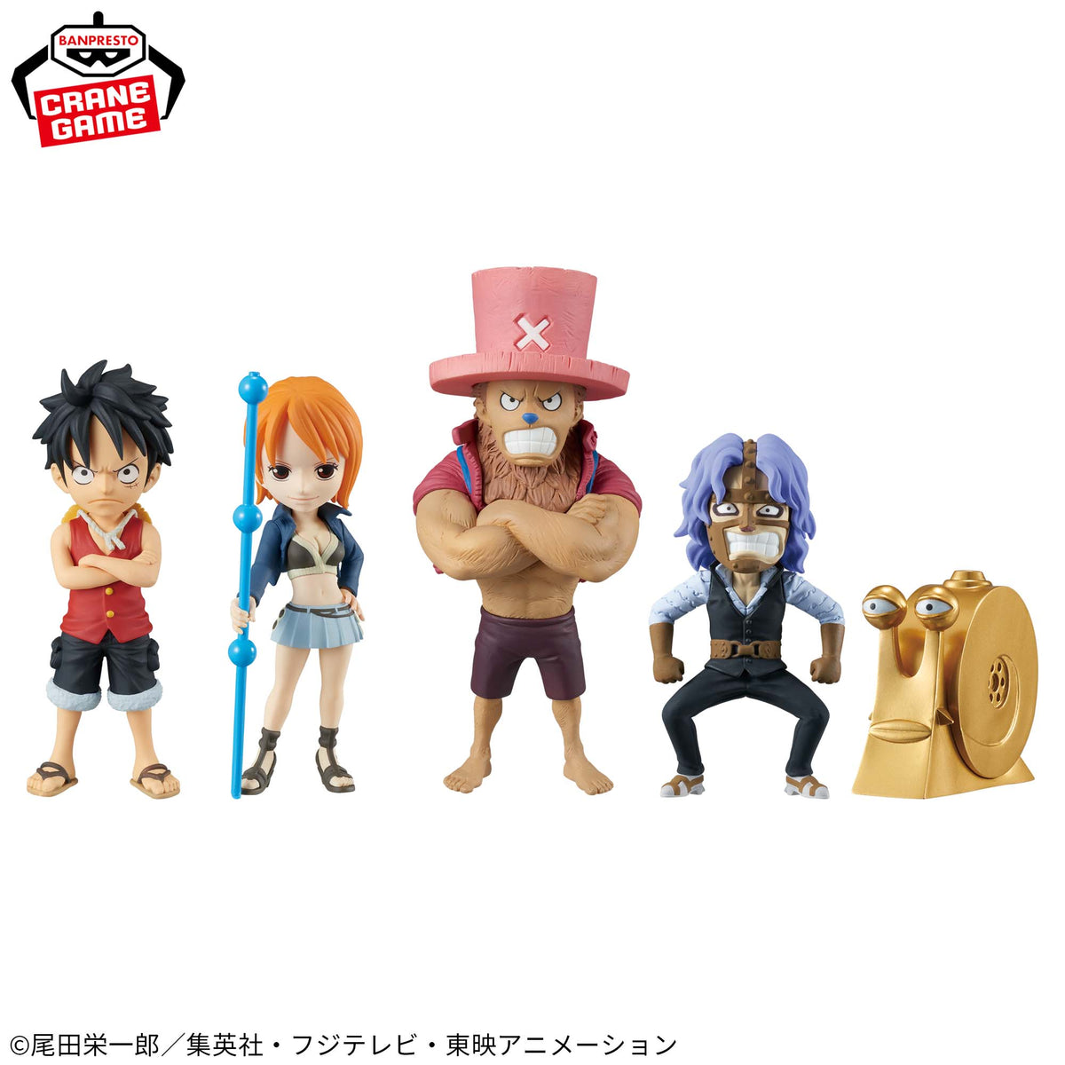 Set de Miniaturas One Piece WCF Enies Lobby 1 Bandai Banpresto Action Figure