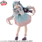 Hatsune Miku Holiday Memories Câmera Bandai Banpresto Action Figure
