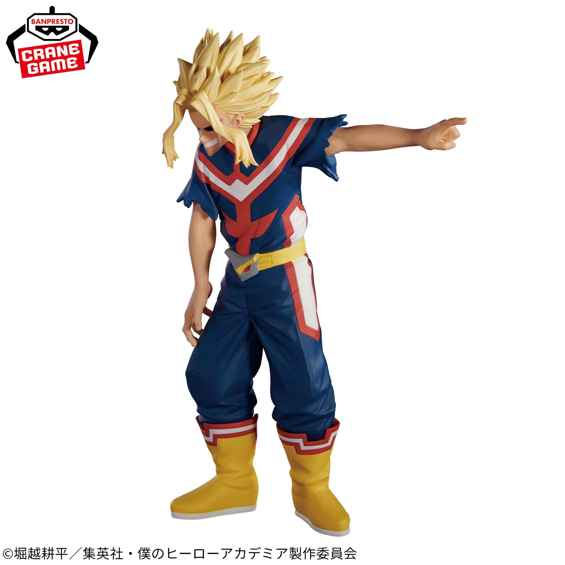 All Might True Form The Amazing Heroes Plus Bandai Banpresto Action Figure