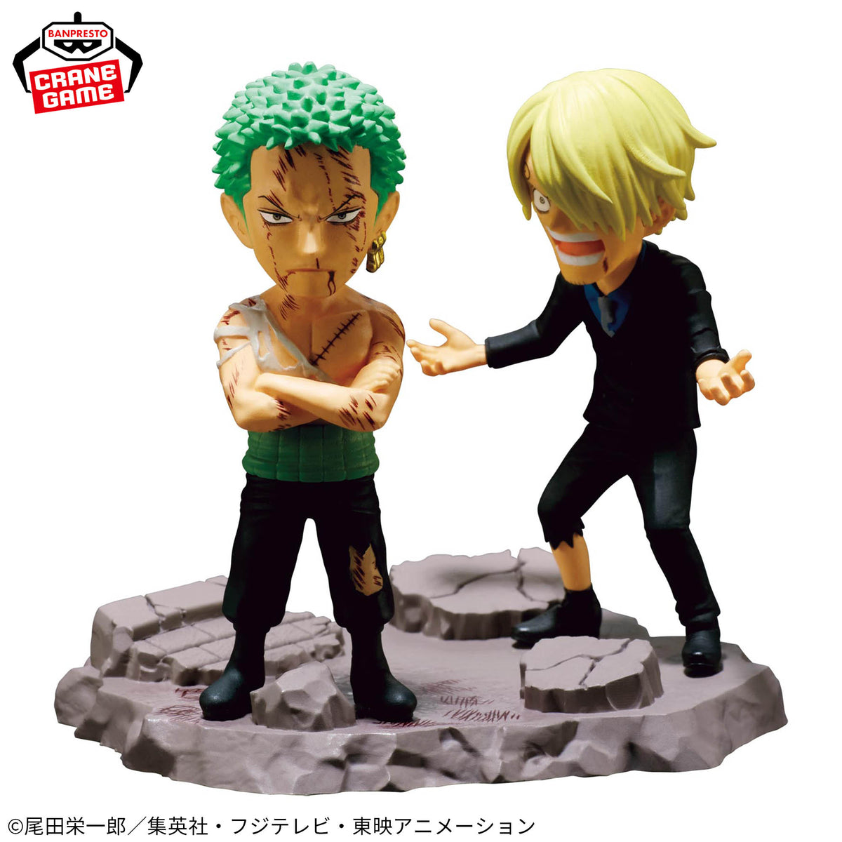 Roronoa Zoro & Sanji WCF Bandai Banpresto Action Figure