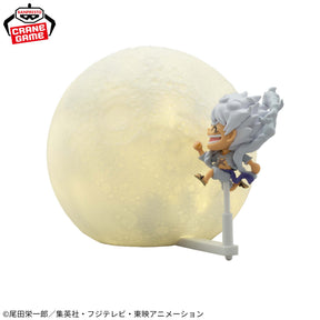 Luminária Monkey D. Luffy Gear 5 Tambores da Libertação Room Light Bandai Banpresto Action Figure