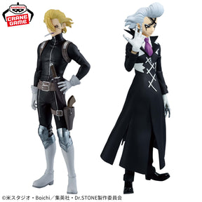 Dr. Xeno & Stanley Figure of Stone World Bandai Banpresto Action Figure