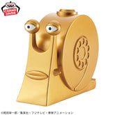 Den Den Mushi Dourado Sofvimates Bandai Banpresto Action Figure