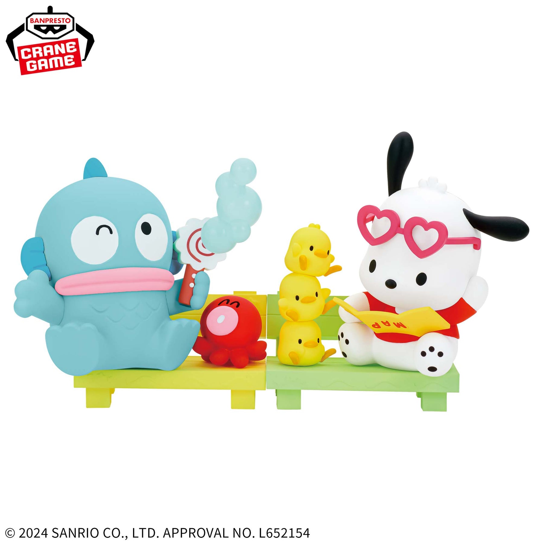 Hangyodon & Pochacco Nakayoshi Memories Bandai Banpresto Action Figure