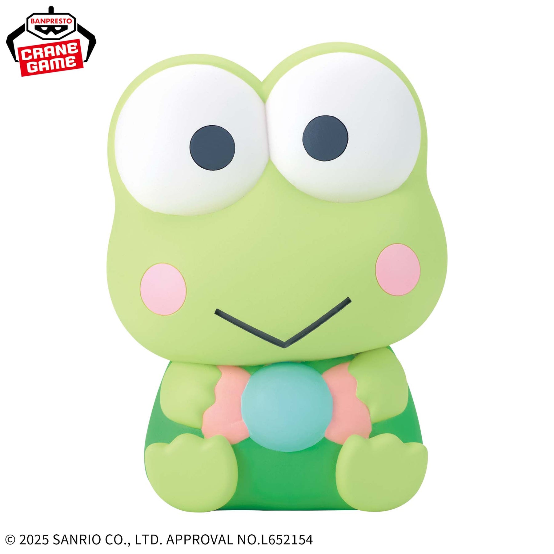 Keroppi Sofvimates Bandai Banpresto Action Figure