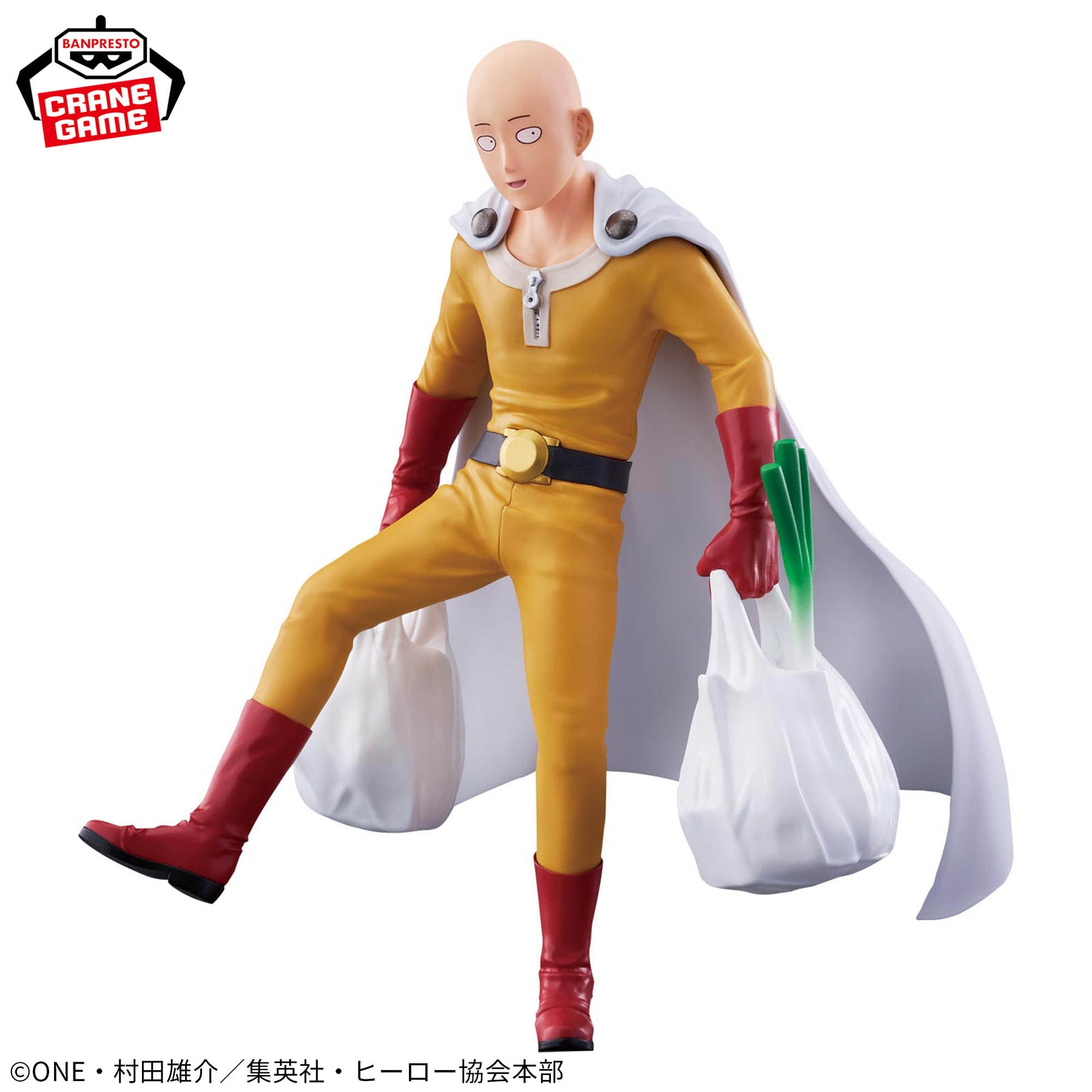 Saitama One Punch Life Bandai Banpresto Action Figure