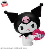 Kuromi 20° Aniversário Sofvimates Bandai Banpresto Action Figure