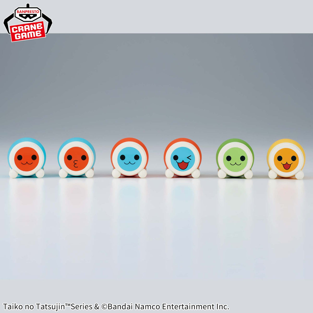 Set de Miniaturas Taiko no Tatsujin Mini Soft Vinyl Figure vol.2 Bandai Banpresto Action Figure