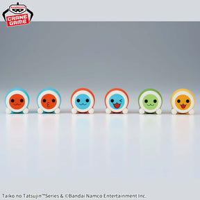 Set de Miniaturas Taiko no Tatsujin Mini Soft Vinyl Figure vol.2 Bandai Banpresto Action Figure
