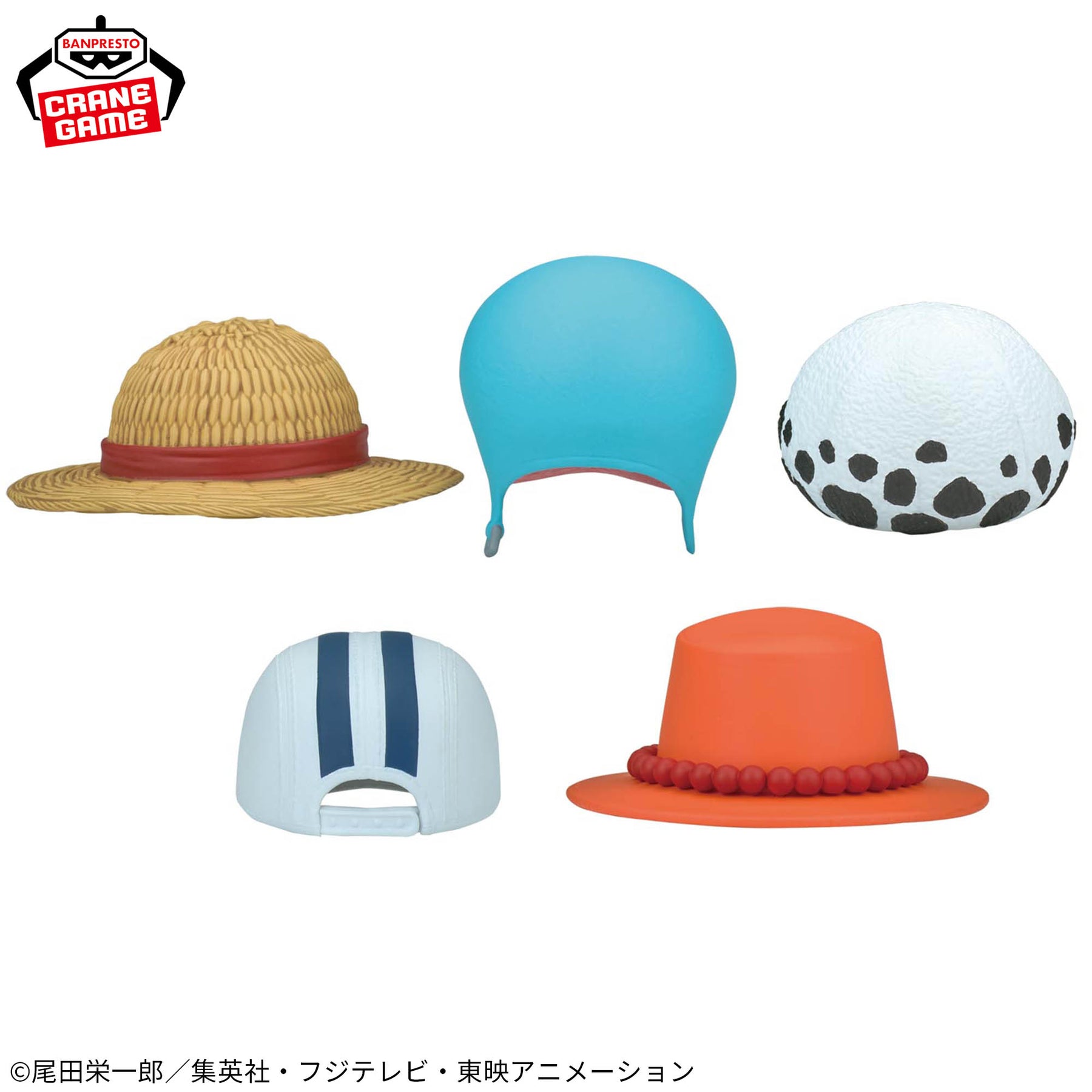 One Piece Set Hat Collection Bandai Banpresto Action Figure