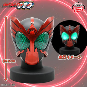 Kamen Rider OOO Big Size Sofubi Mask Display Bandai Banpresto