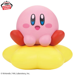 Kirby Sofvimates Warp Star Ver. Bandai Banpresto Action Figure