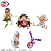 Set de Miniaturas One Piece WCF Egghead 6 Bandai Banpresto Action Figure