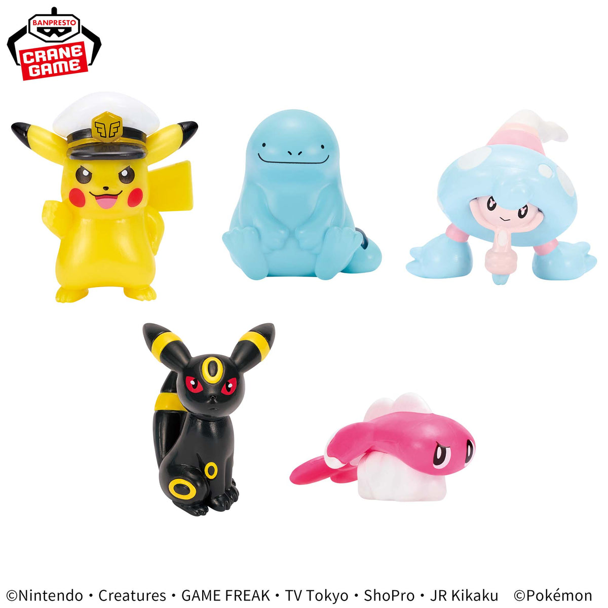 Set de Miniaturas Pokémon Figure Collection Vol.1 Bandai Banpresto Action Figure