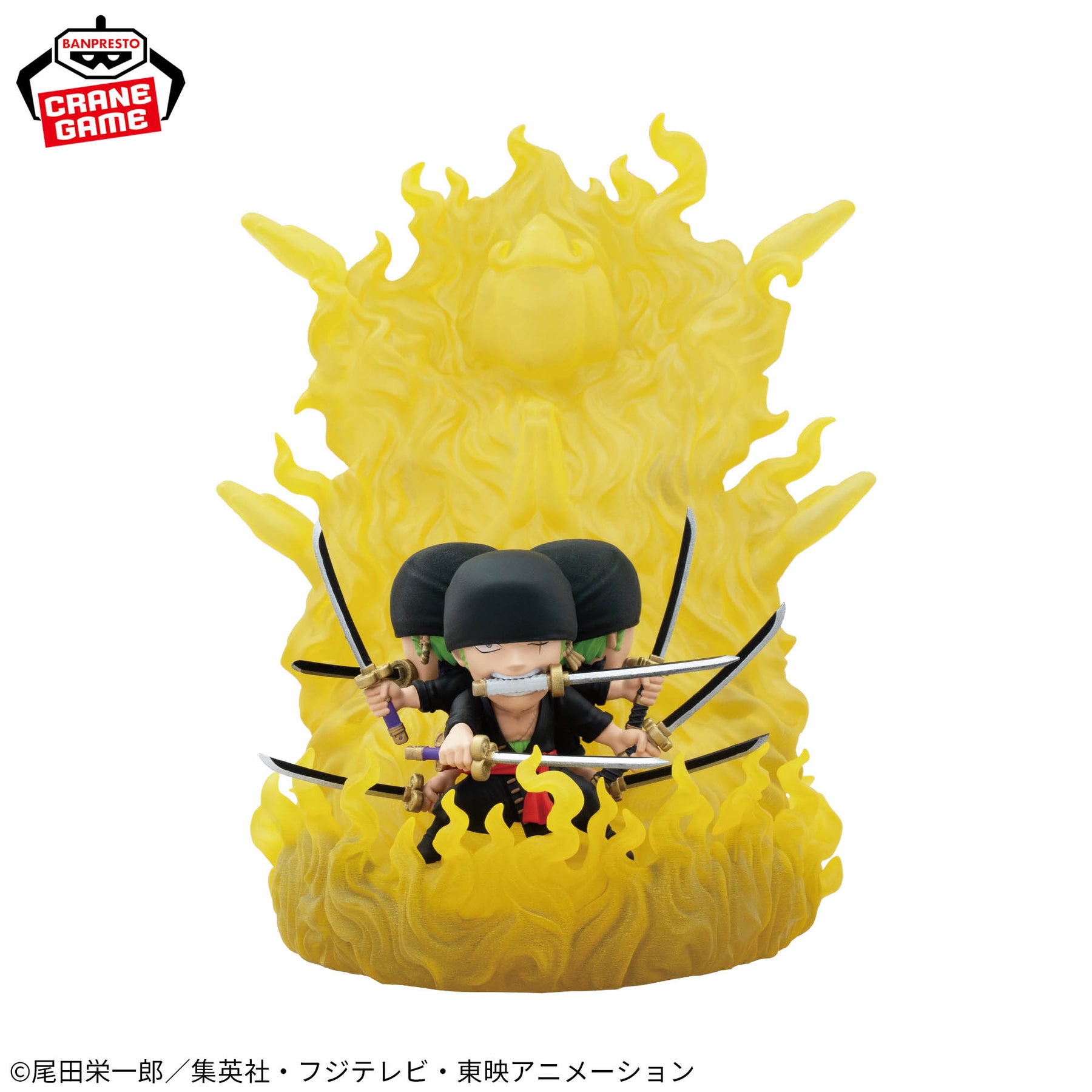 Luminária Roronoa Zoro Room Light - Kiki Kyūtōryū Ashura Bandai Banpresto Action Figure