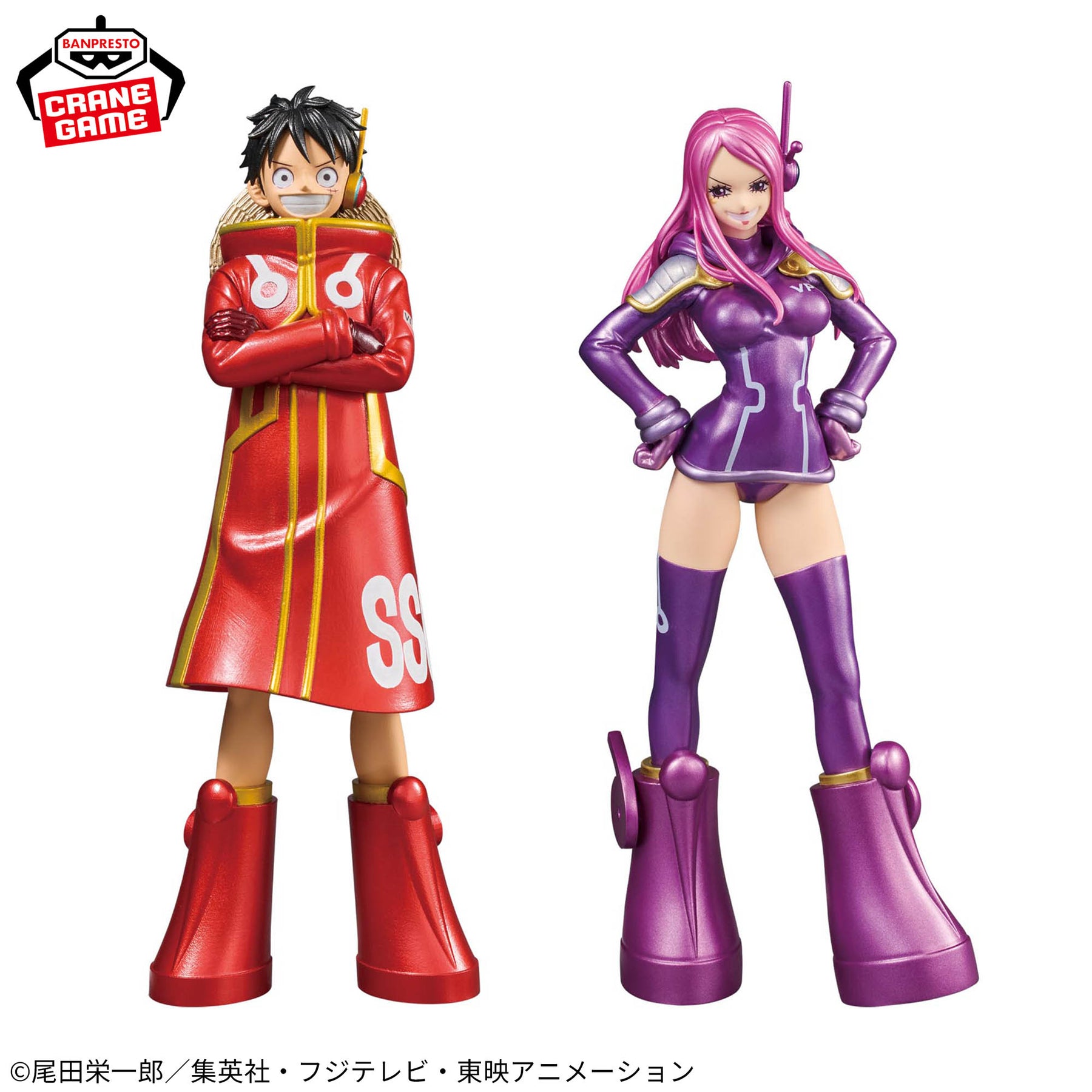 Monkey D. Luffy & Jewelry Bonney DXF The Grandline Series Bandai Banpresto Action Figure