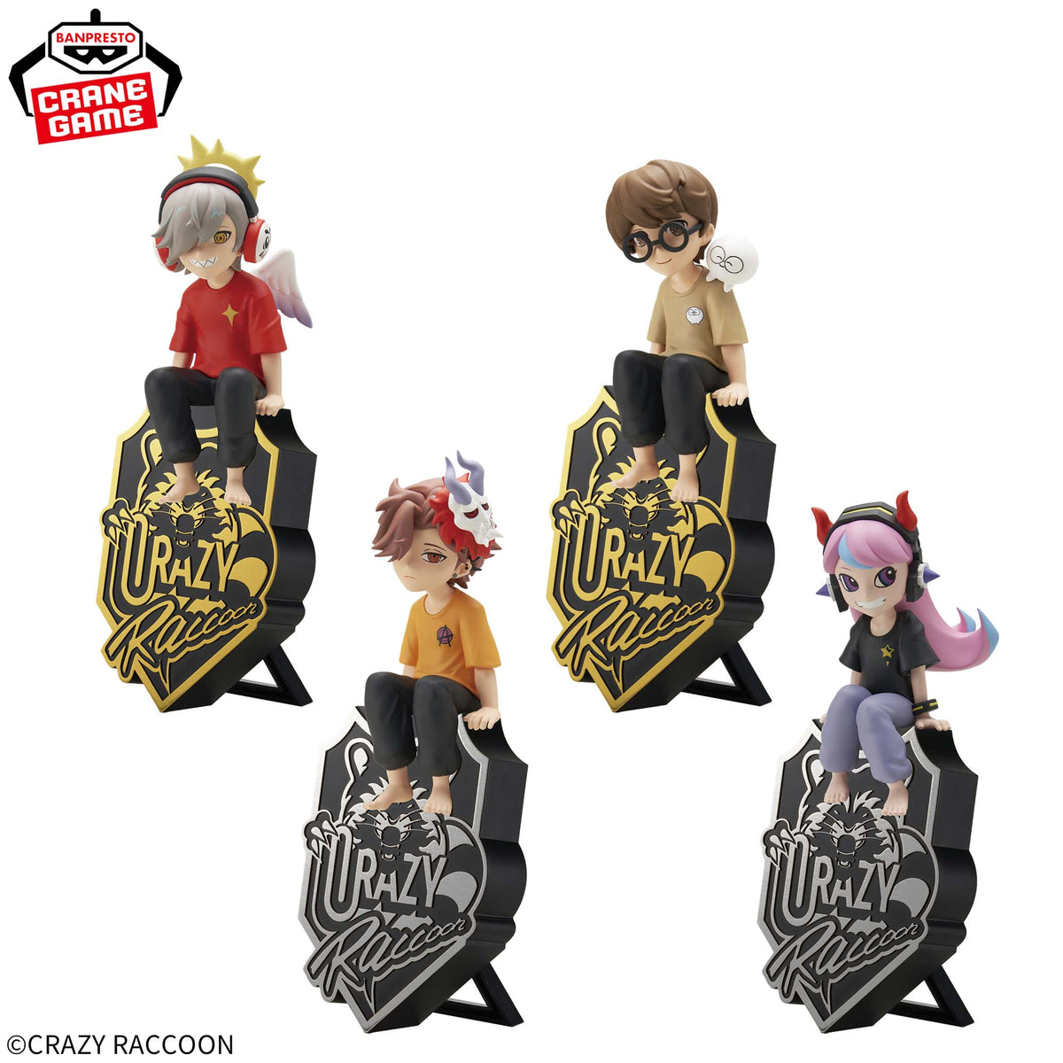 Crazy Raccoon Desktop Figure Vol.1 Bandai Banpresto Action Figure