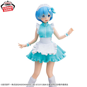 Rem Maid Jersey Ver. Glitter & Glamours Bandai Banpresto Action Figure