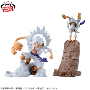 Monkey D. Luffy Gear 5 Figure Life! Vol.1 & Vol.2 Bandai Banpresto Action Figure