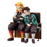 Tanjiro Kamado & Kyojuro Rengoku Revible Moment Ichiban Kuji Action Figure
