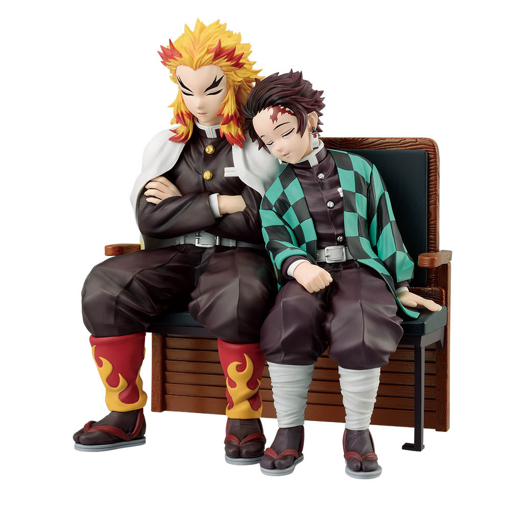 Tanjiro Kamado & Kyojuro Rengoku Revible Moment Ichiban Kuji Action Figure