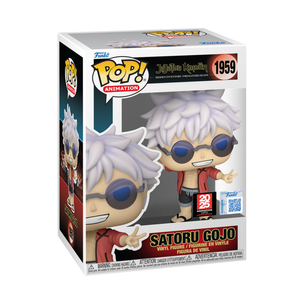 Satoru Gojo Funko Pop! 1959 (Exclusivo Anime Expo 2025)