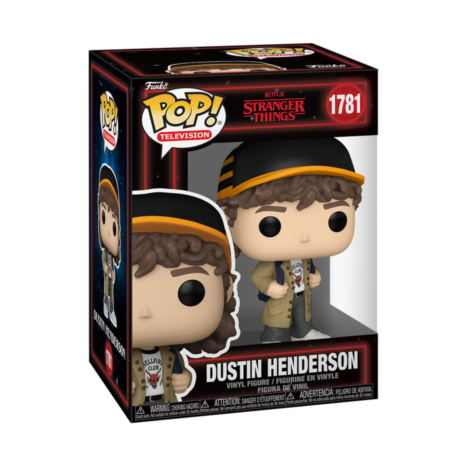 Dustin Henderson Funko Pop! Exclusive 1781