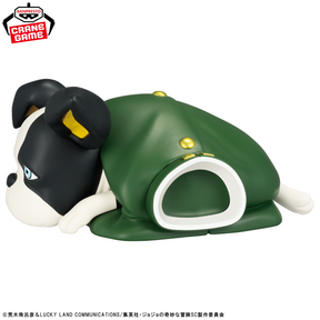Iggy Sofvimates Relaxando no Uniforme de Noriaki Kakyoin Bandai Banpresto Action Figure