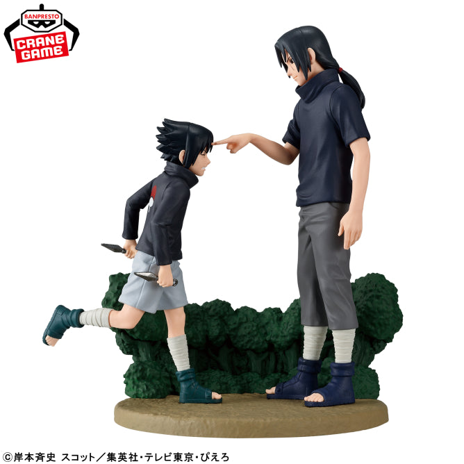 Sasuke Uchiha & Itachi Uchiha Memorable Saga Bandai Banpresto Action Figure