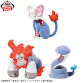 Todoroki Gato / Endeavor Gorila / Dabi Cobra Fluffy Puffy Bandai Banpresto Action Figure