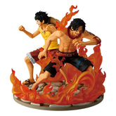 Portgas D. Ace & Monkey D. Luffy Revible Moment Last One Ichiban Kuji Action Figure