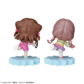 Inori Yuitsuka & Hikaru Kamisaki mOH!ment Mini Figure Vol.2 SEGA Action Figure