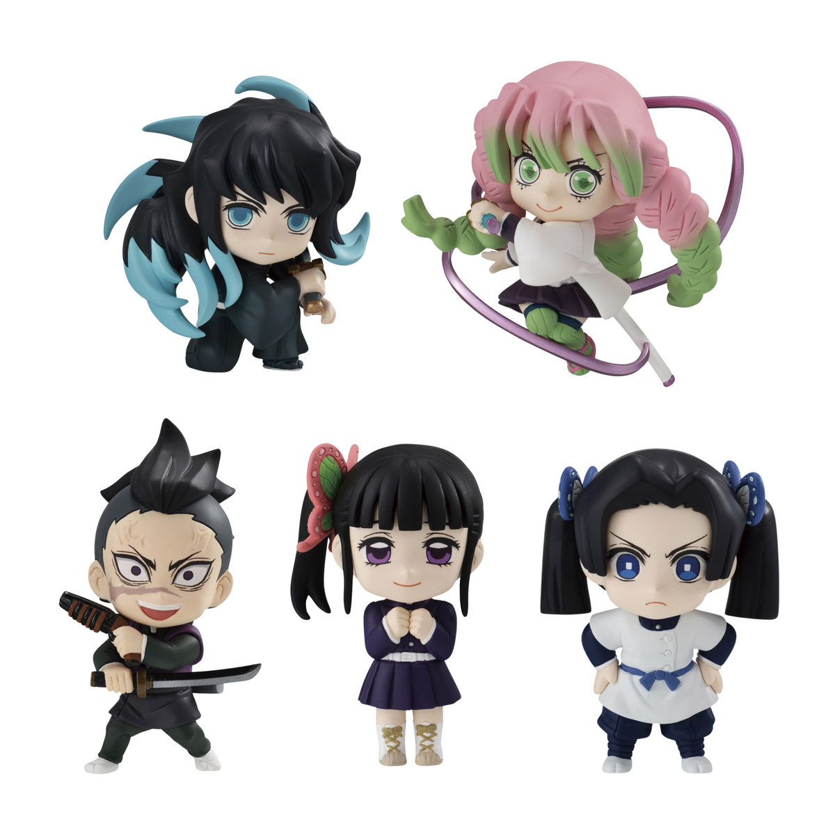 Set De Miniaturas Demon Slayer Adverge Motion 6 Bandai