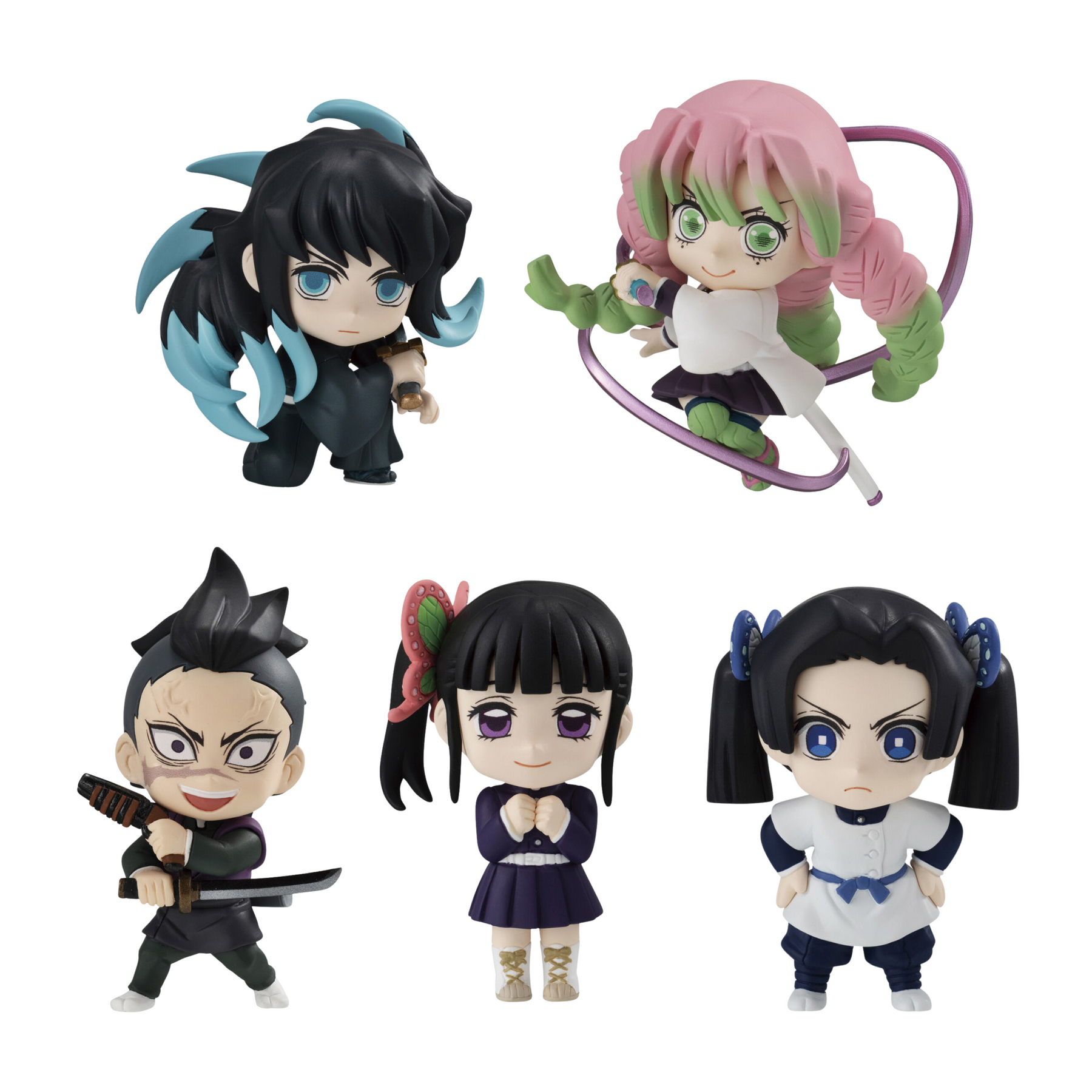 Set De Miniaturas Demon Slayer Adverge Motion 6 Bandai