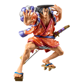 Kozuki Oden King Of Artist Edição Especial Bandai Banpresto Action Figure