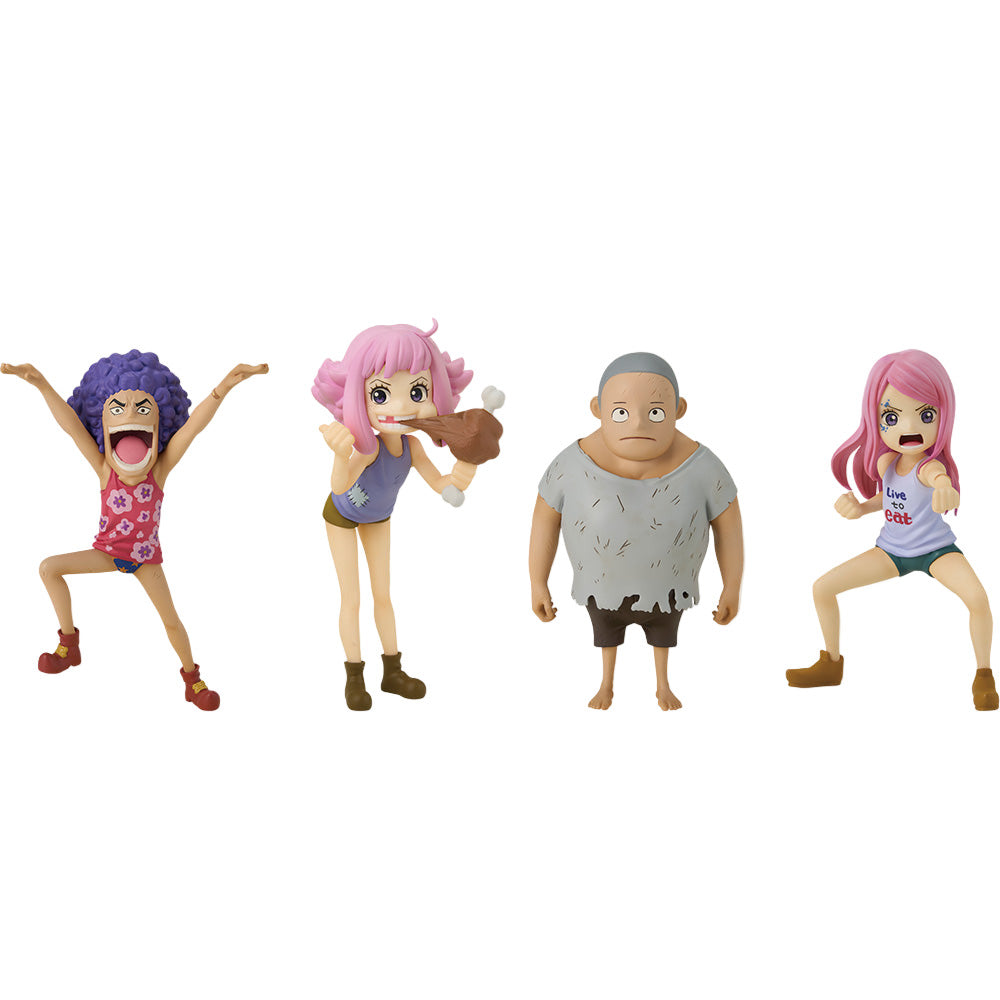 Ivankov, Ginny, Kuma e Bonnie Childhood Mini Figure Ichiban Kuji Action Figure