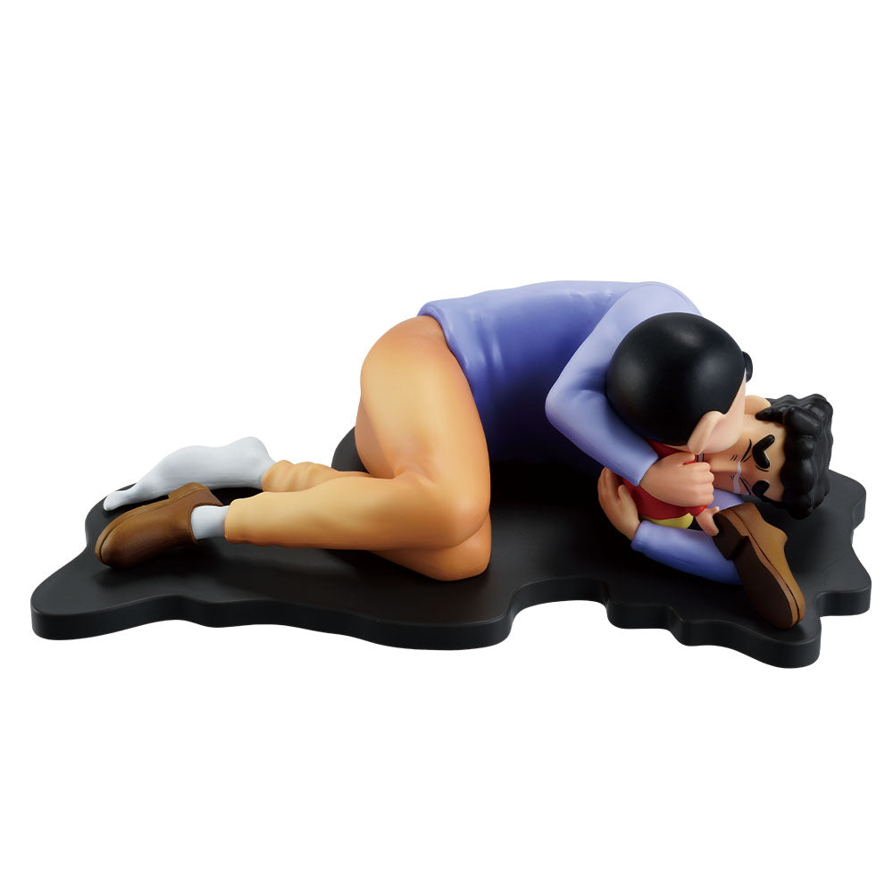 Shinnosuke Nohara & Hiroshi Nohara Last One Prize Ichiban Kuji Action Figure