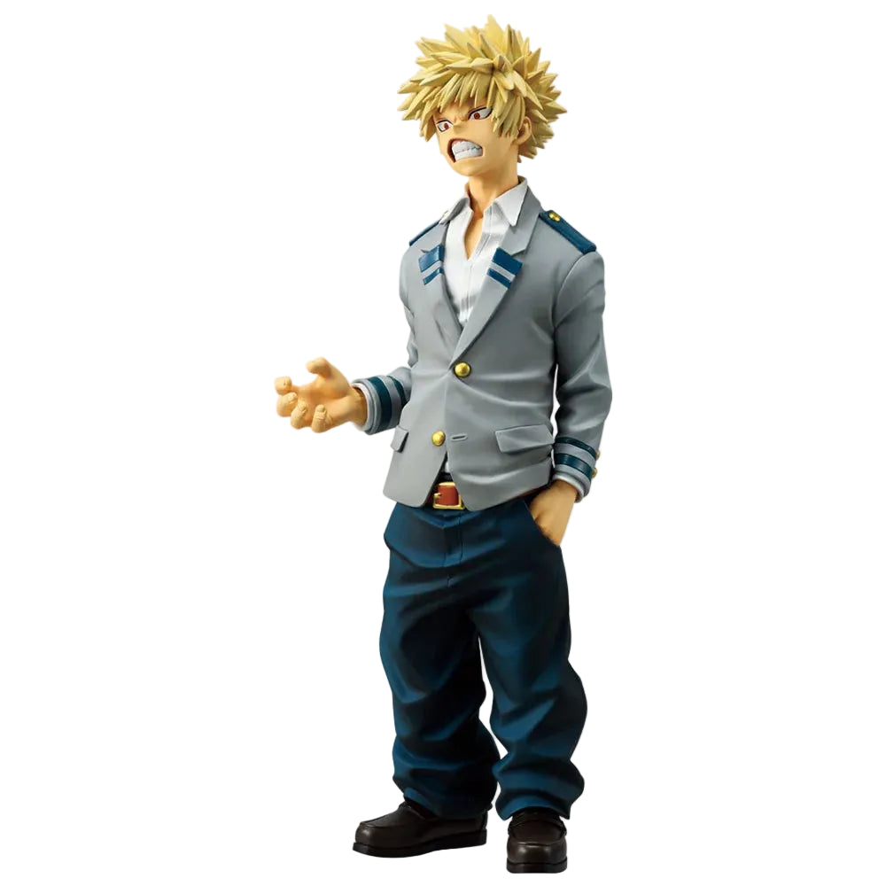 Katsuki Bakugo A História Até Se Tornar o Maior Herói Masterlise Ichiban Kuji Action Figure