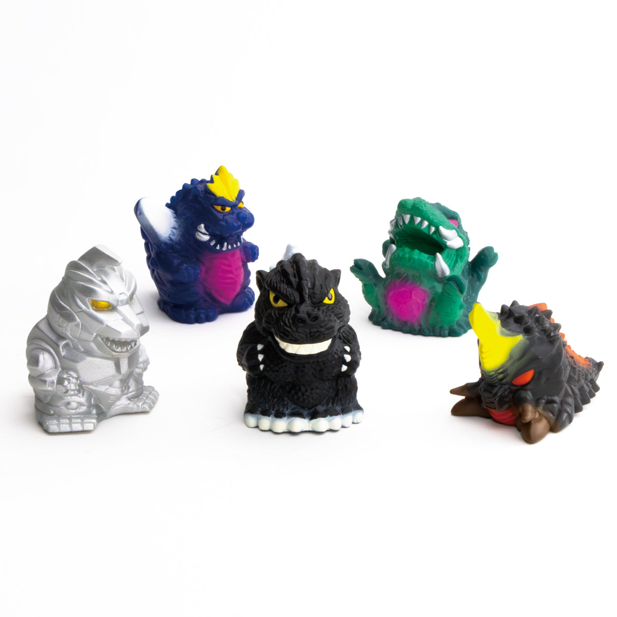 Set de Miniaturas Godzilla Mini Sofubi Chronicle Vol.1 Toho Kaiju Series Bandai Banpresto Action Figure