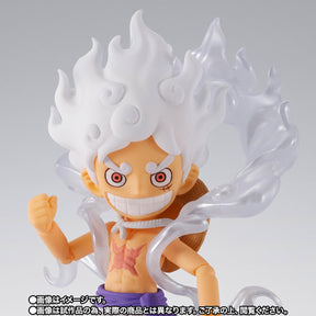 Diorama Monkey D. Luffy Gear 5 WCF Premium Special x Luffy Gear 5 S.H.Figuarts Bandai Action Figure