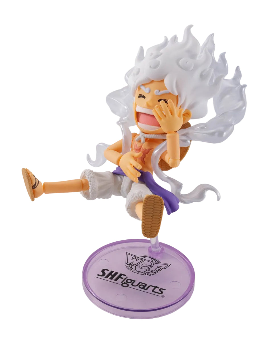 Diorama Monkey D. Luffy Gear 5 WCF Premium Special x Luffy Gear 5 S.H.Figuarts Bandai Action Figure